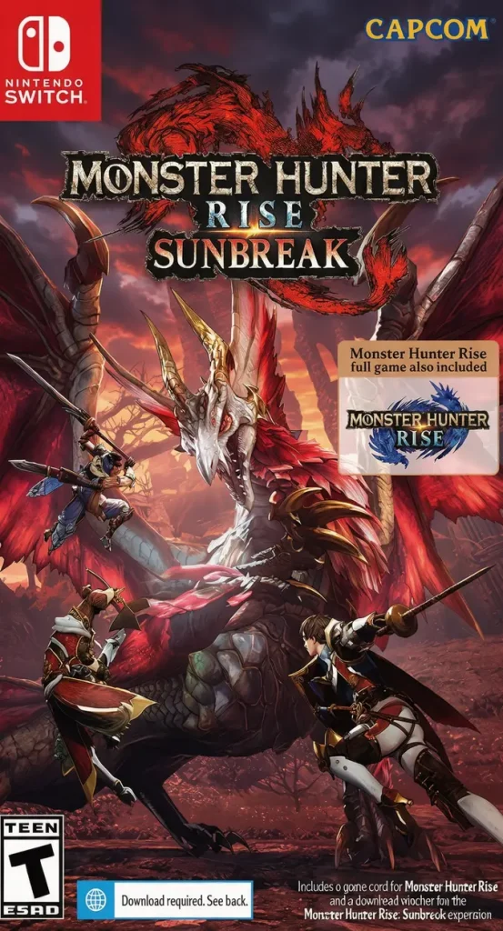 Download MONSTER HUNTER RISE: SUNBREAK Switch NSP XCI (Latest 2026)