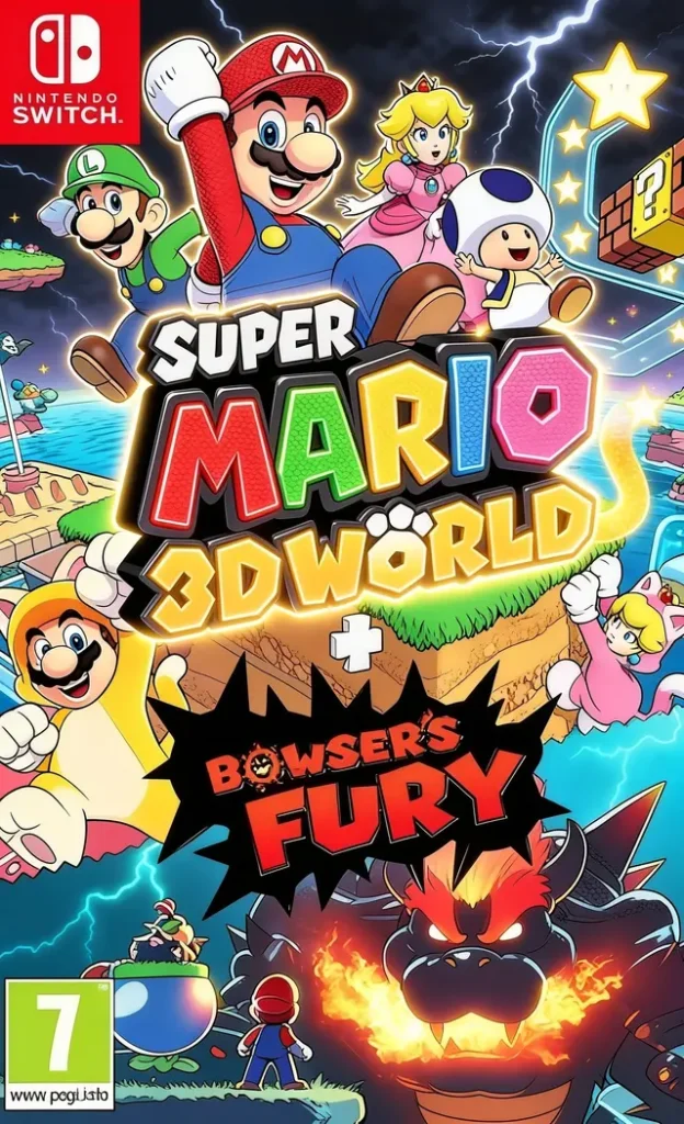 Download Super Mario 3D World + Bowser’s Fury Switch NSP (Full Game) + Update
