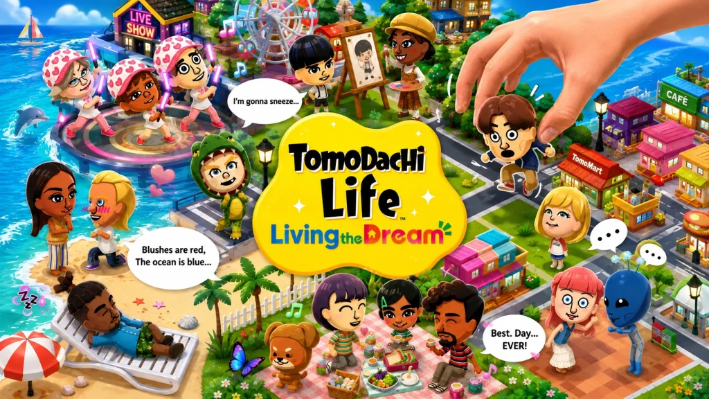 Tomodachi Life: Living the Dream NSP ROM Download