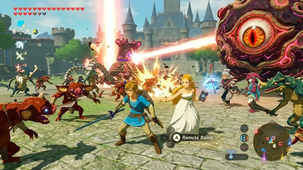 Hyrule Warriors: Age of Calamity Switch NSP screenshot