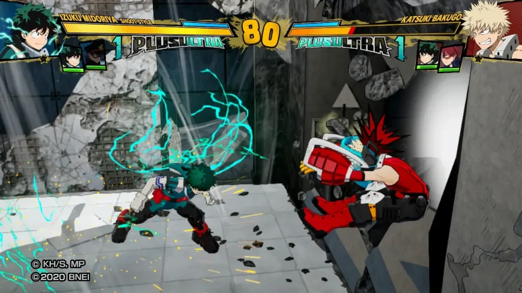 MY HERO ONE’S JUSTICE 2 screenshot
